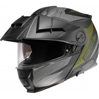 Casque Klapp Schuberth E2 Explorer Green Casque Klapp Schuberth E2 Explorer Green