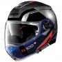 Casque Klapp Nolan N100 5 Consistency N-Com Scratched Chrome 29