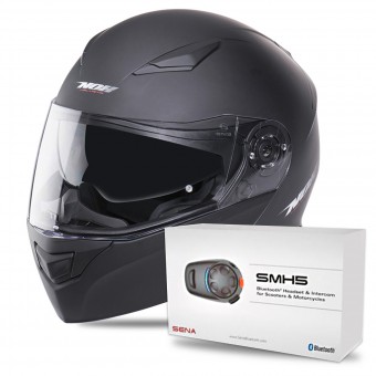 Casque Klapp NOX N965 Matt Black Casque Klapp NOX N965 Matt Black