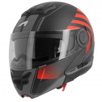 Klapp Astone RT 800 Crossroad Matt Black Red