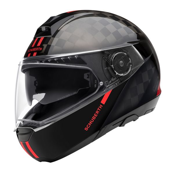 Klapp Schuberth C4 Pro Carbon Fusion Red