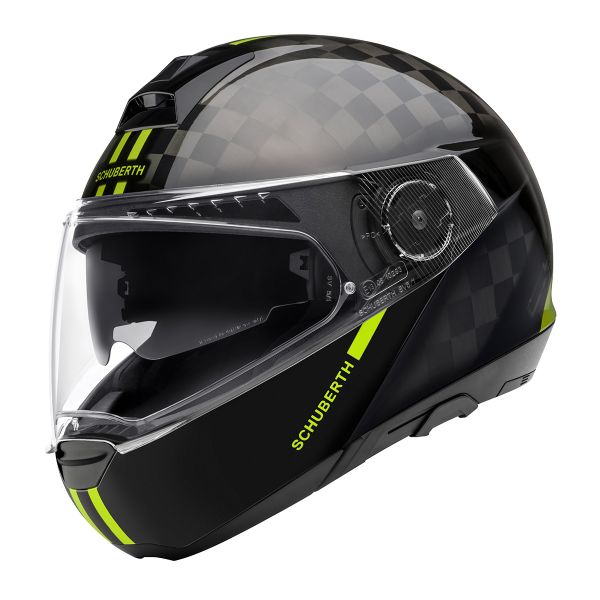 Klapp Schuberth C4 Pro Carbon Fusion Yellow
