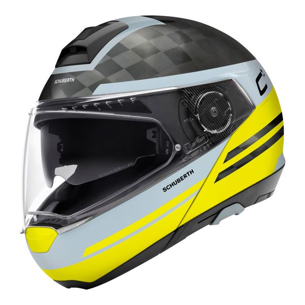 Klapp Schuberth C4 Pro Carbon Tempest Jaune
