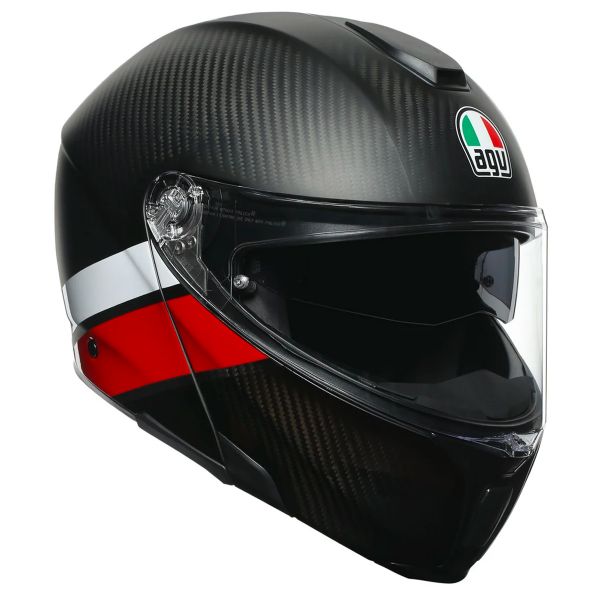 Klapp AGV Sportmodular Layer Carbon Red White