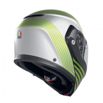 AGV Streetmodular Iseo Matt White Black Yellow Fluo