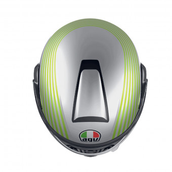 AGV Streetmodular Iseo Matt White Black Yellow Fluo