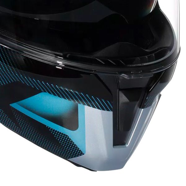 AGV Streetmodular Ledro Matt Black Powder Blue