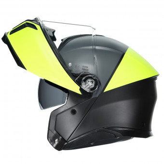 AGV Tourmodular Balance Matt Black Yellow Fluo Grey
