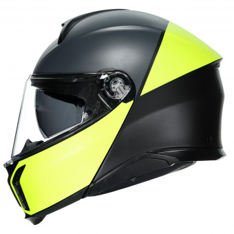 AGV Tourmodular Balance Matt Black Yellow Fluo Grey