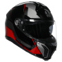 Casque Klapp AGV Tourmodular Perception Black Red