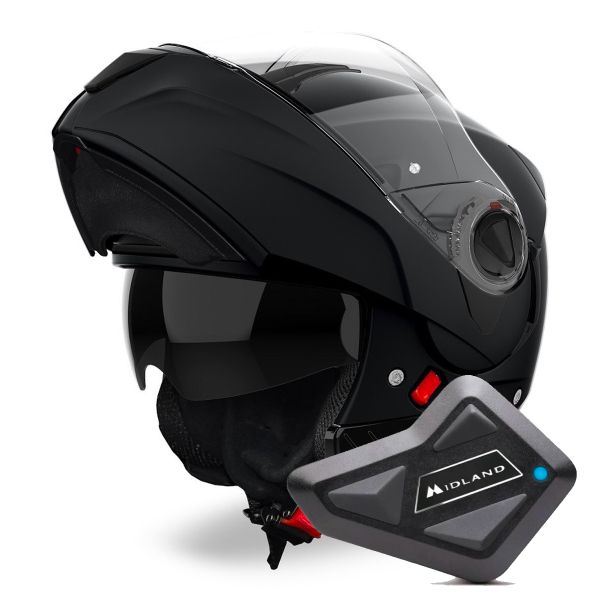 Klapp Airoh Specktre Color Black Matt + Kit Bluetooth BT Mini Klapp Airoh Specktre Color Black Matt + Kit Bluetooth BT Mini