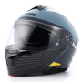 Casque Klapp Blauer Noah Blue Black Glossy
