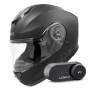 Casque Klapp Everone M72R Matt Black + Kit Bluetooth Lokui K30