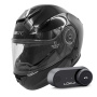 Casque Klapp Everone M72R Shiny Black + Kit Bluetooth Lokui K30