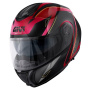 Casque Klapp Givi X26 Square Matt Bordeaux Black