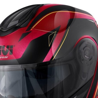 Givi X26 Square Matt Bordeaux Black