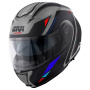 Casque Klapp Givi X26 Square Matt Grey Black Red Blue
