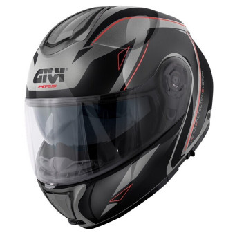 Klapp Givi X26 Square Matt Titanium Black Red