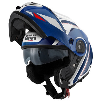 Givi X26 Square Metal White Blue Red