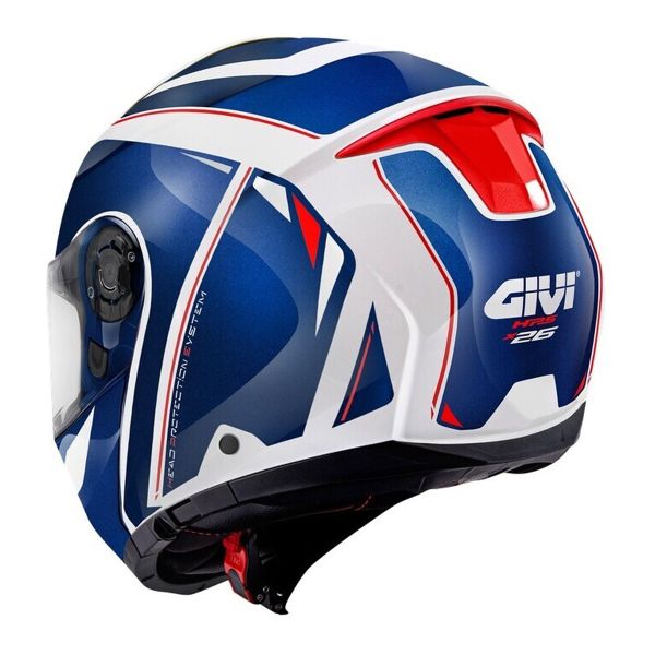 Givi X26 Square Metal White Blue Red