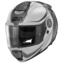 Casque Klapp Givi X27 Dimension Matt Black Titanium Silver