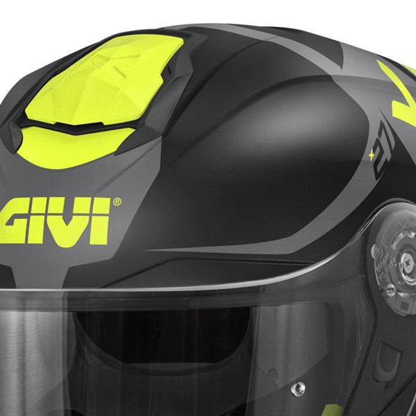 Givi X27 Dimension Matt Black Titanium Yellow