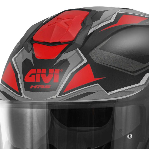 Givi X27 Sector Matt Black Titanium Red