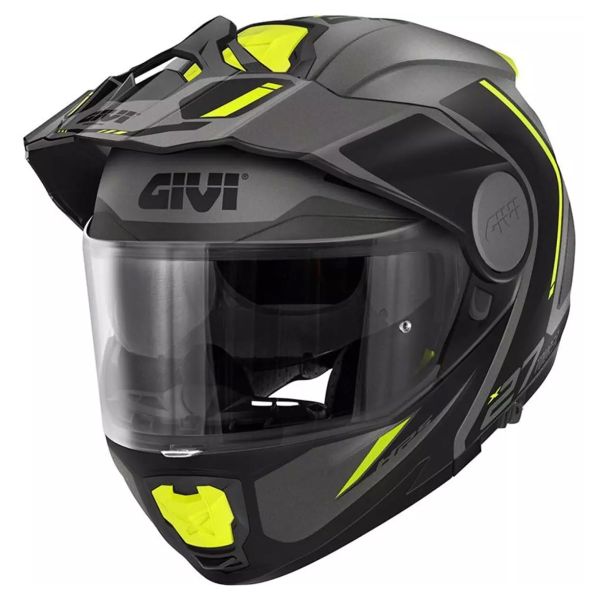 Klapp Givi X27 Tourer Graphic  Matt Titanium Yellow