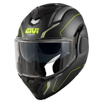 Klapp Givi X36 Fiber Pulse Matt Black Silver Yellow