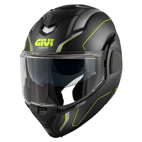 Klapp Givi X36 Fiber Pulse Matt Black Silver Yellow