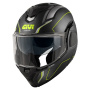 Casque Klapp Givi X36 Fiber Pulse Matt Black Silver Yellow