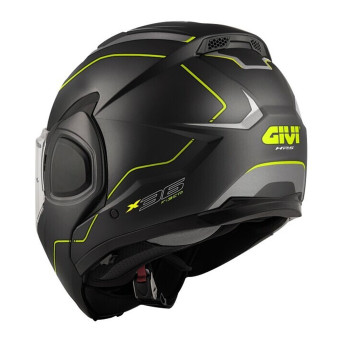 Givi X36 Fiber Pulse Matt Black Silver Yellow