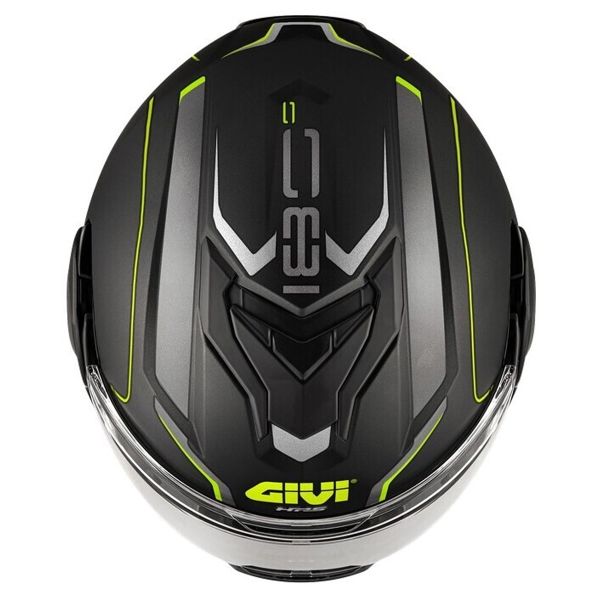 Givi X36 Fiber Pulse Matt Black Silver Yellow