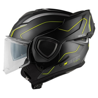 Givi X36 Fiber Pulse Matt Black Silver Yellow