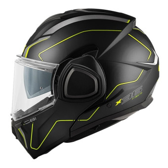 Givi X36 Fiber Pulse Matt Black Silver Yellow
