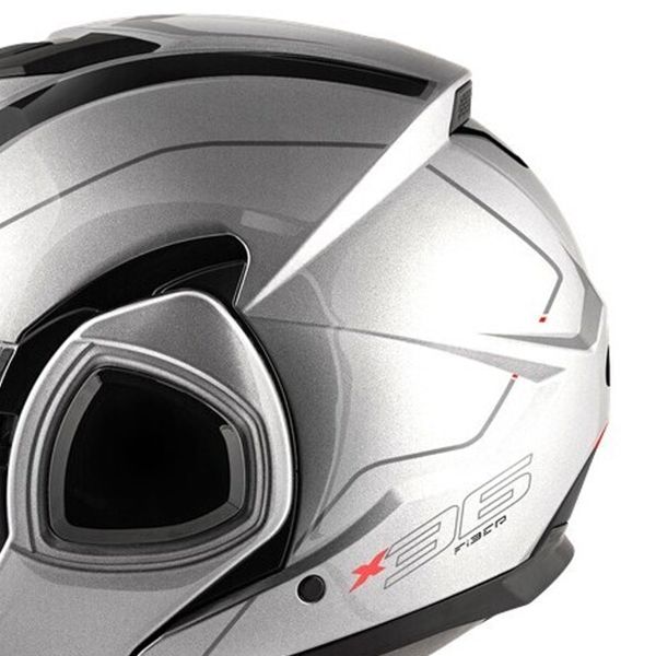 Givi X36 Fiber Pulse Silver Black Grey