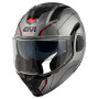 Casque Klapp Givi X36 Fiber Pulse Titanium Black Red