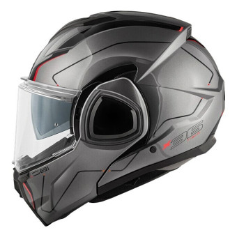 Givi X36 Fiber Pulse Titanium Black Red