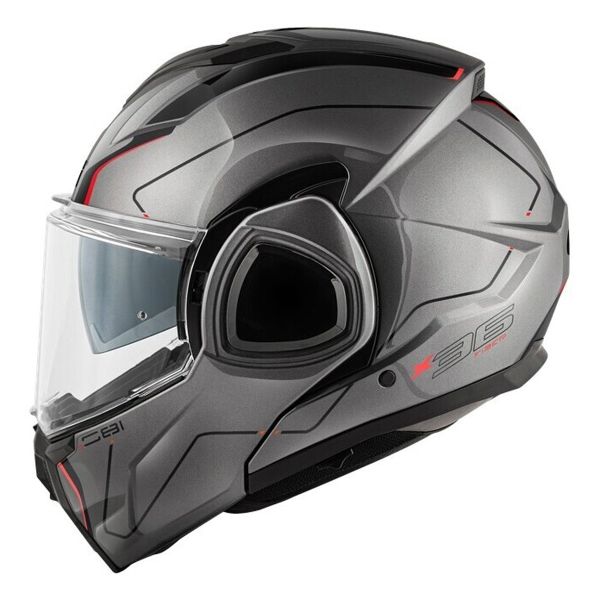 Givi X36 Fiber Pulse Titanium Black Red