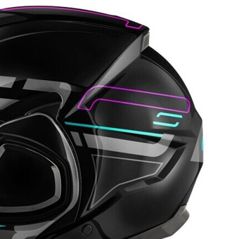 Givi X36 Vertigo Black Fuchsia