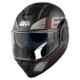Casque Klapp Givi X36 Vertigo Matt Black Red