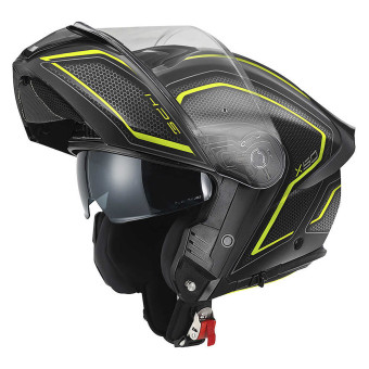 Givi X50 Fiber Hologram Matt Black Titanium Yellow
