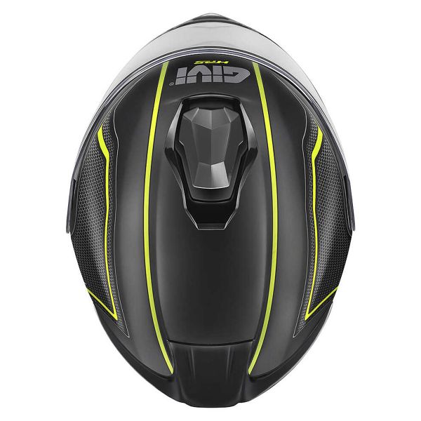 Givi X50 Fiber Hologram Matt Black Titanium Yellow