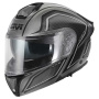 Casque Klapp Givi X50 Fiber Hologram Matt Titanium Black Grey