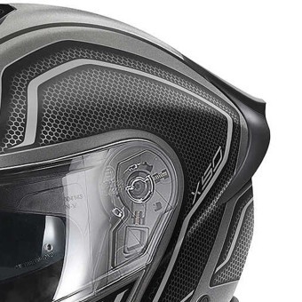 Givi X50 Fiber Hologram Matt Titanium Black Grey