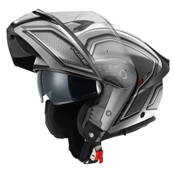 Givi X50 Fiber Hologram Silver Black Metal Titanium Red