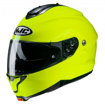 Casque Klapp HJC C91 Fluo Green Casque Klapp HJC C91 Fluo Green