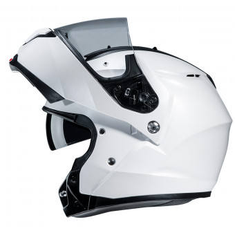HJC C91 Pearl White + Kit Bluetooth SMH5 Solo