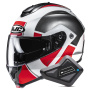 Casque Klapp HJC C91N Jyn MC1 + Kit Bluetooth BT Mini