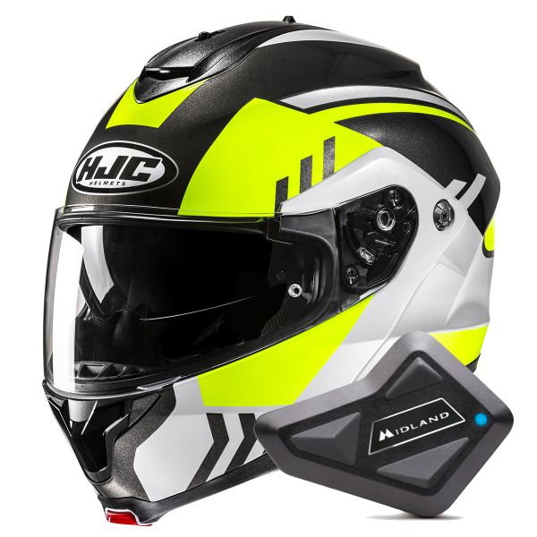 Klapp HJC C91N Kaon MC3H + Kit Bluetooth BT Mini Klapp HJC C91N Kaon MC3H + Kit Bluetooth BT Mini